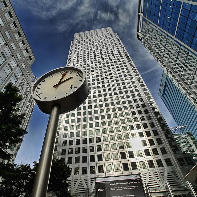 Canary Wharf - near our London office